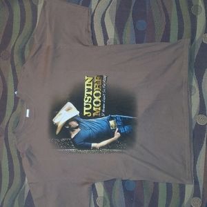 Justin Moore concert tour graphic tee